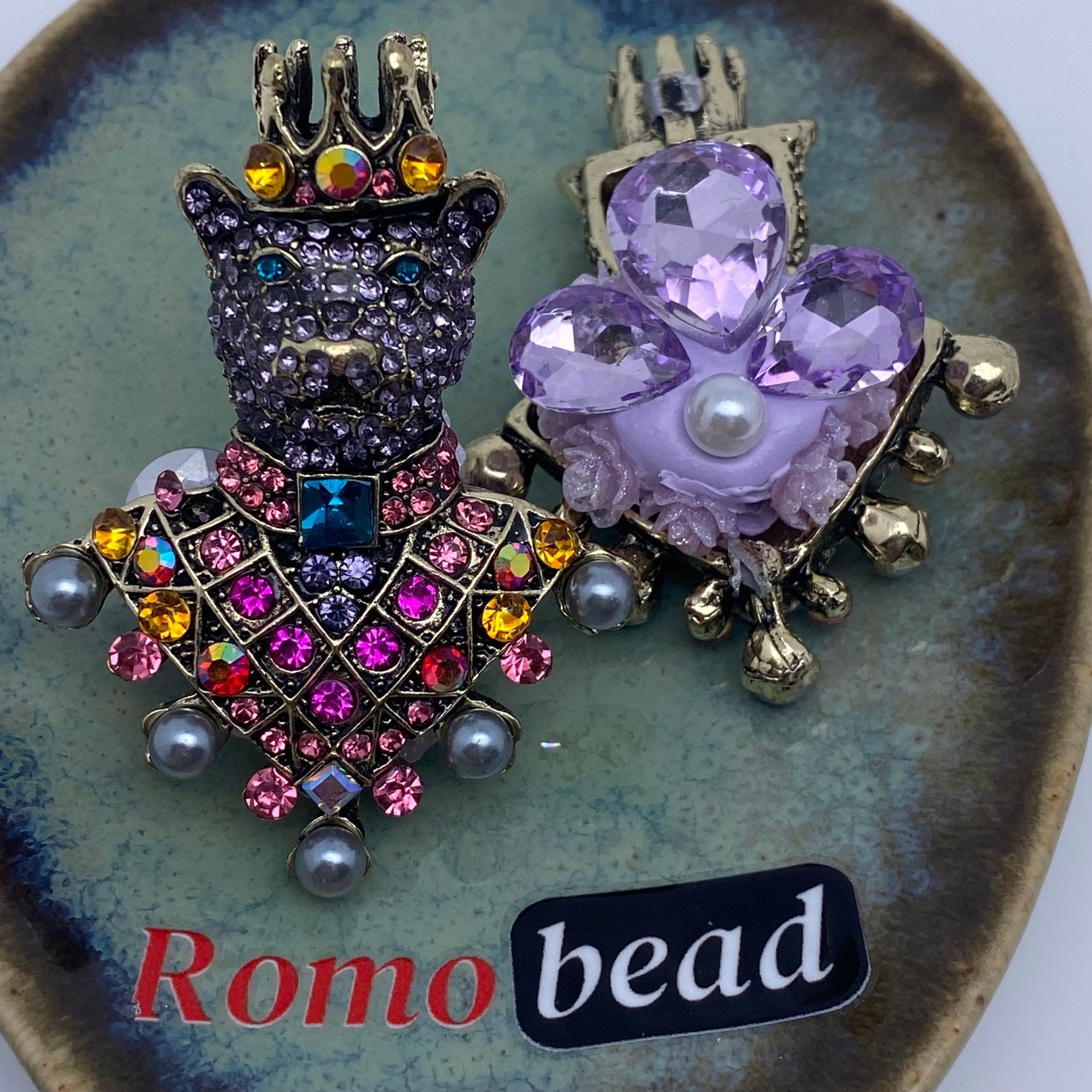 197. supper fancy beads - Romo bead